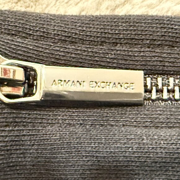 NWOT $179 Authentic A/X ARMANI EXCHANGE Made in PORTGAL Women Black Sweater Sz.? - Picture 9 of 12